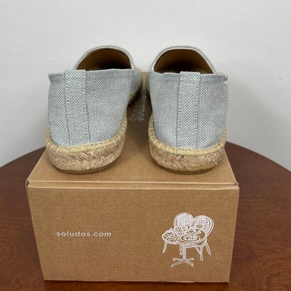 Women New Soludos Dali Espadrilles in Chambray Women\'s Size 10